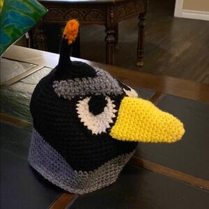 Handmade angry birds Knit Hat